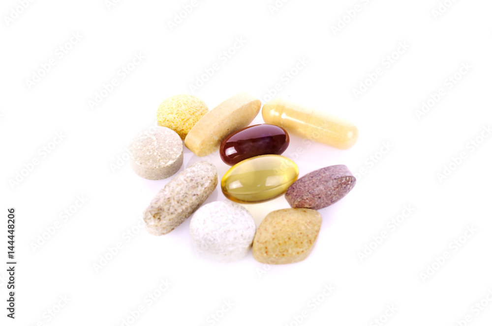 drugs capsules isolated on white. drugs capsules isolated on white.