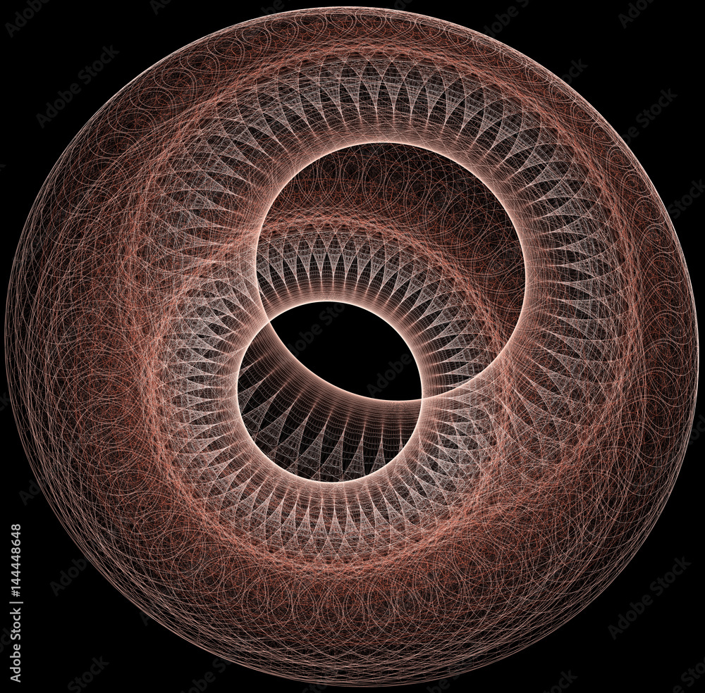 Abstract fractal illustration for creative design Abstract fractal illustration for creative design