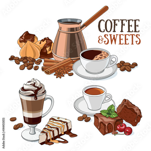Coffee and sweets