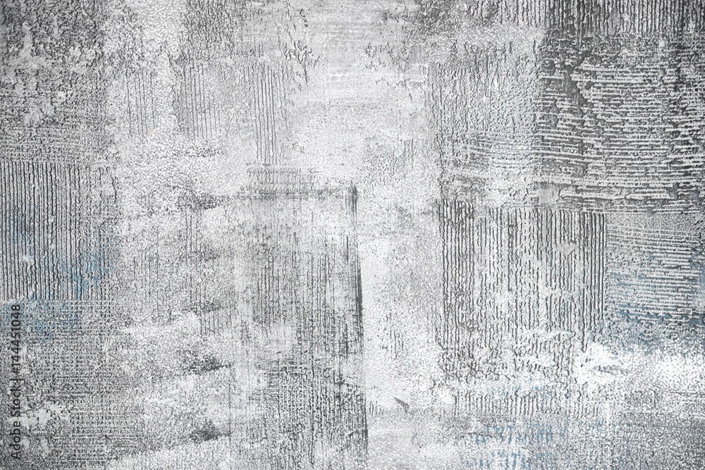 Obraz premium Colored plaster. old grungy texture, grey concrete wall.