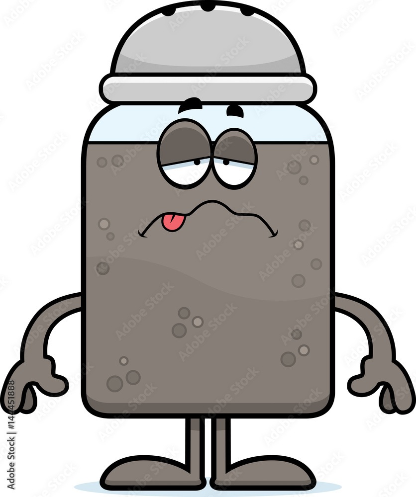Sick Cartoon Pepper Sick Cartoon Pepper