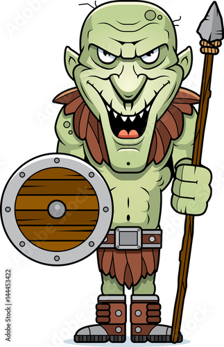 Cartoon Goblin Spear