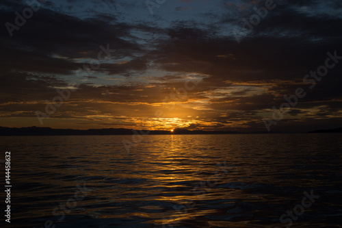 Sunset over Lake Malawi