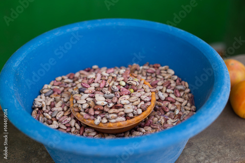 Colorful Beans in a Vilalge