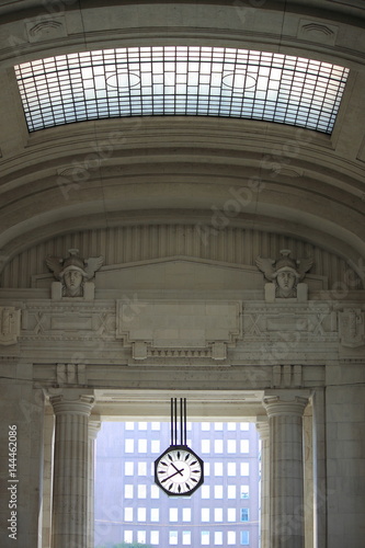 Vintage clock in Milan  Italy