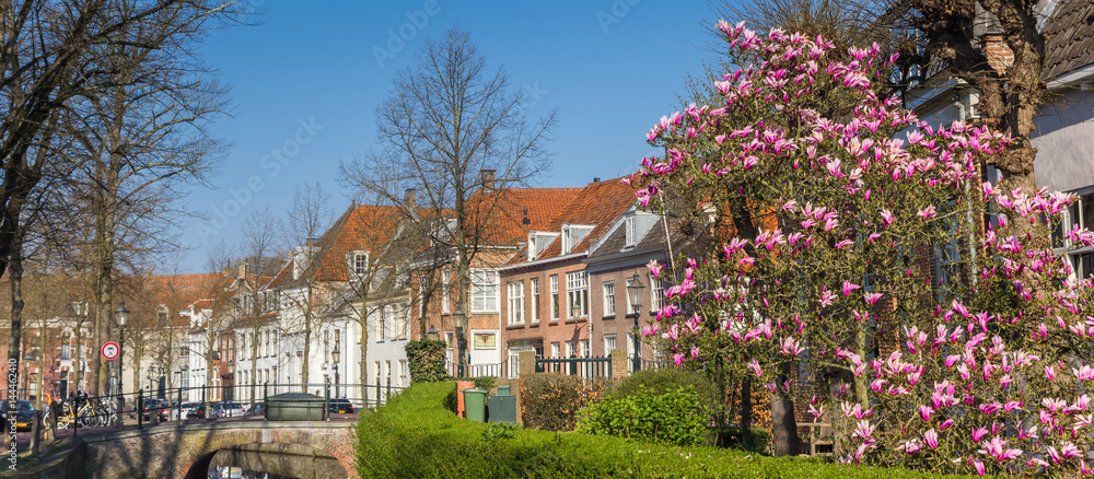 Panorama of the Zuidsingel street in Amersfoort