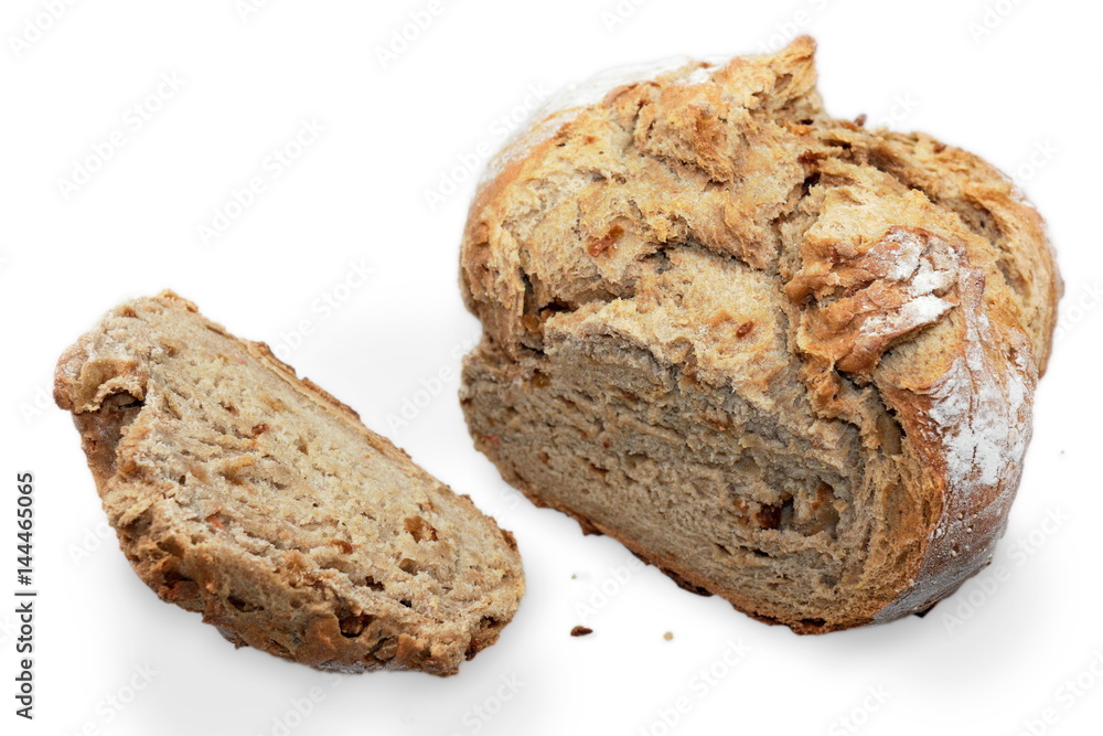 Brot aufgeschnitten Brot aufgeschnitten