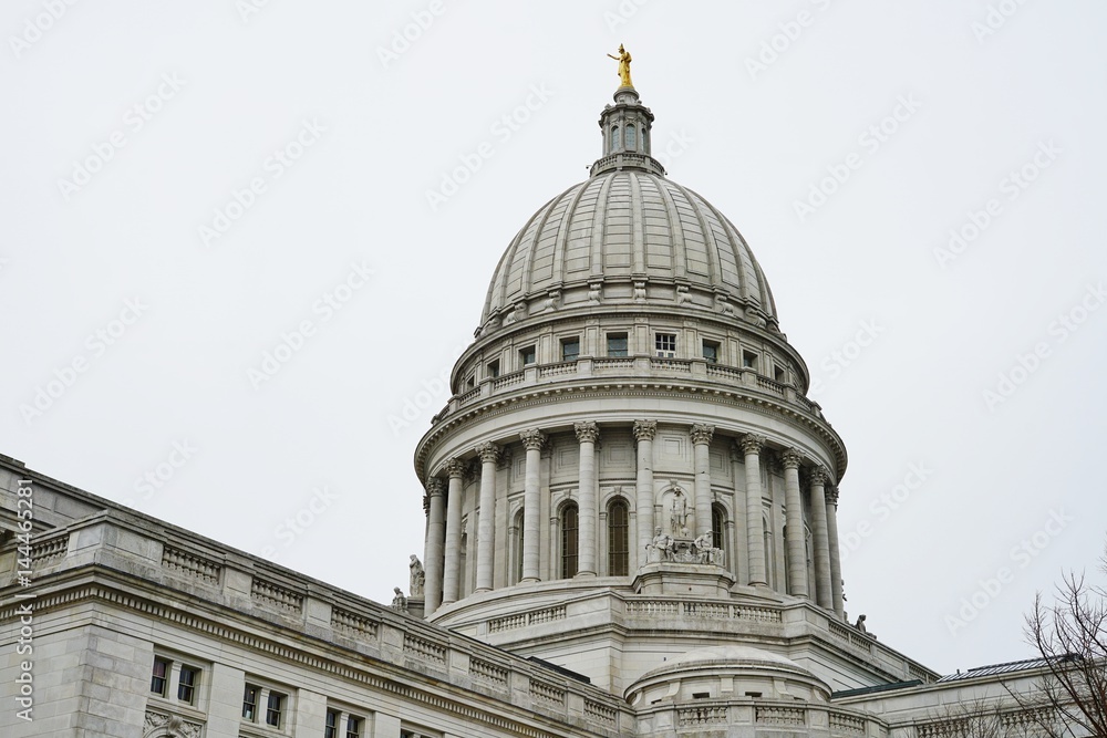 The Wisconsin State Capitol in Madison The Wisconsin State Capitol in Madison