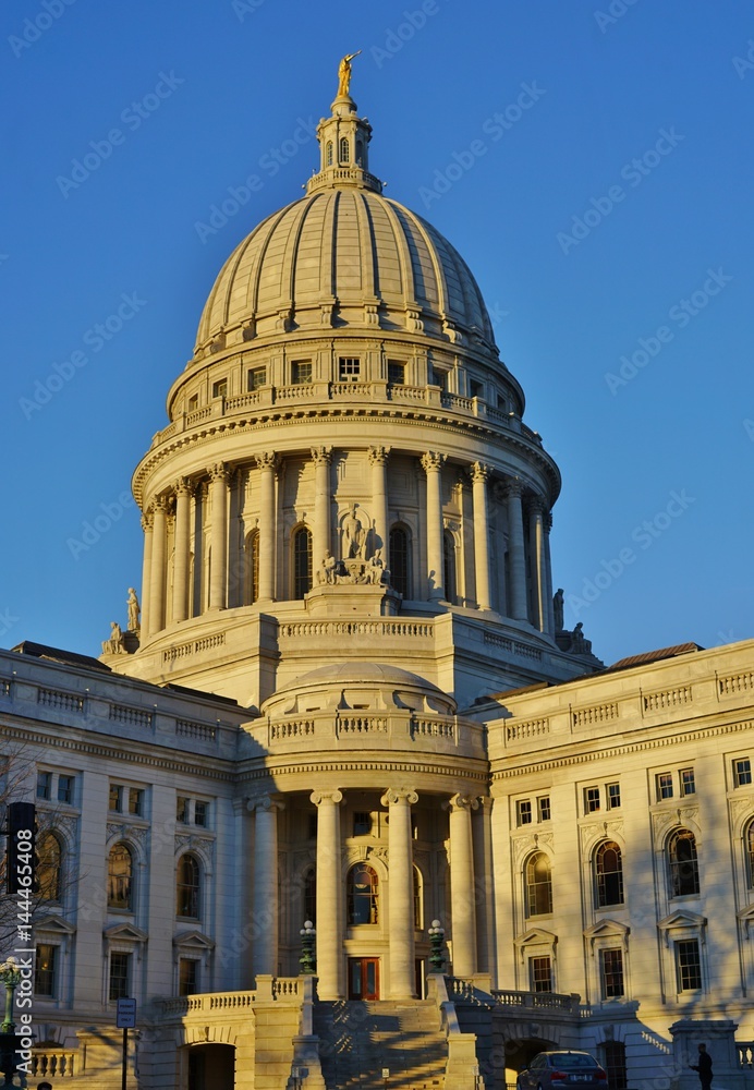 The Wisconsin State Capitol in Madison The Wisconsin State Capitol in Madison
