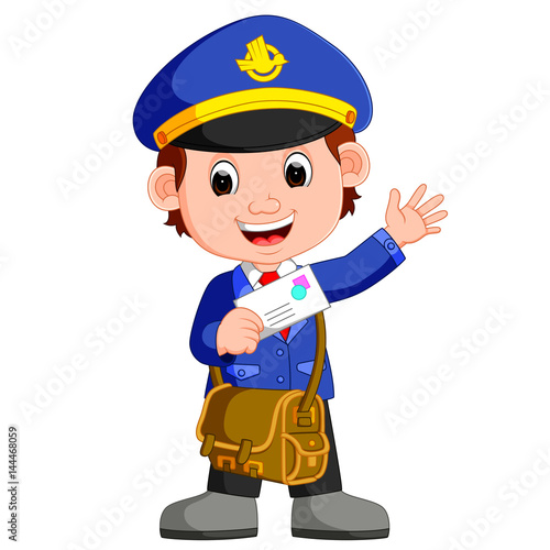postman cartoon