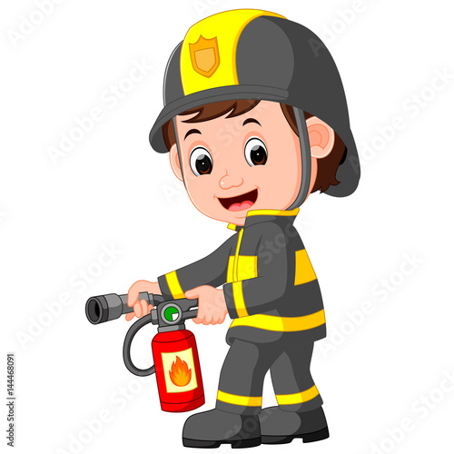 firefighter cartoon