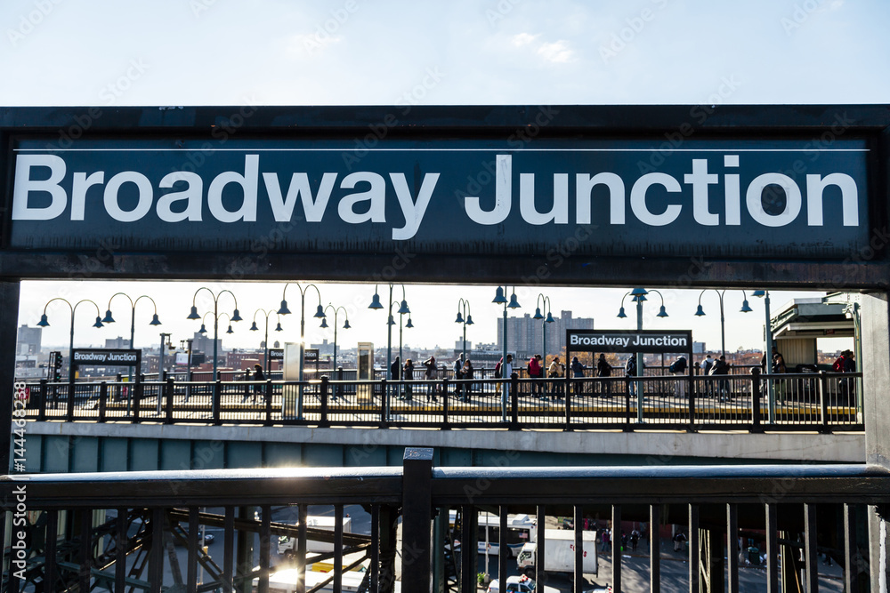 Broadway Junction Sign
