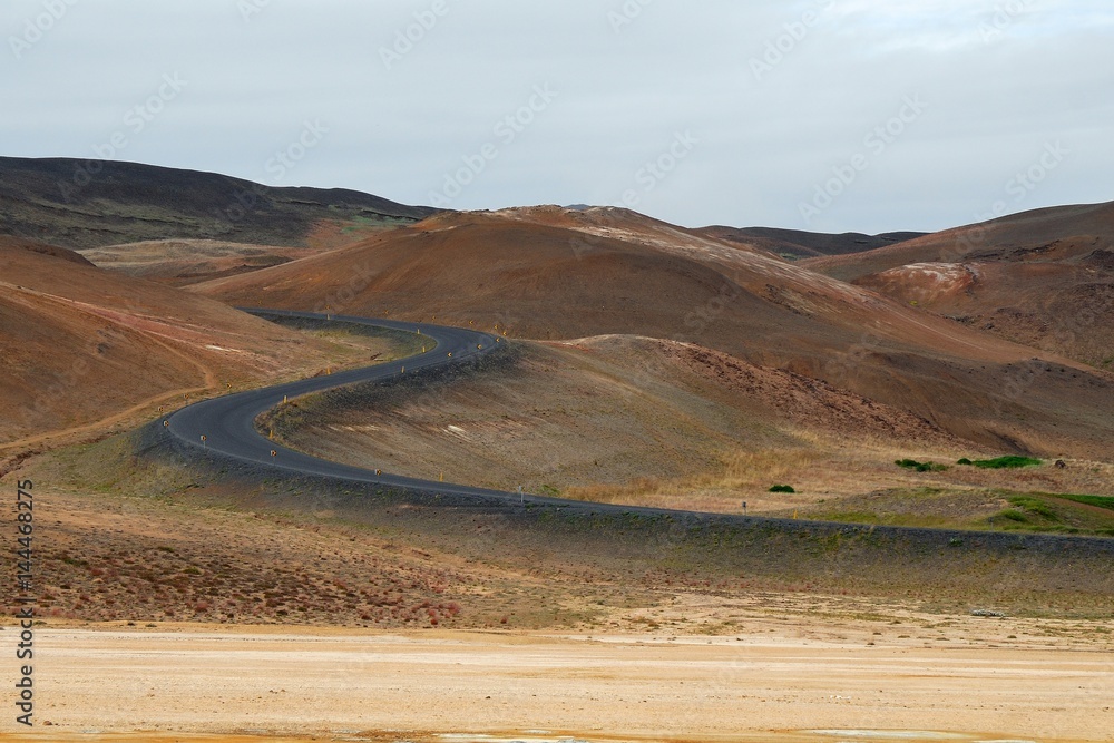 Mudpots at Hverir, Iceland