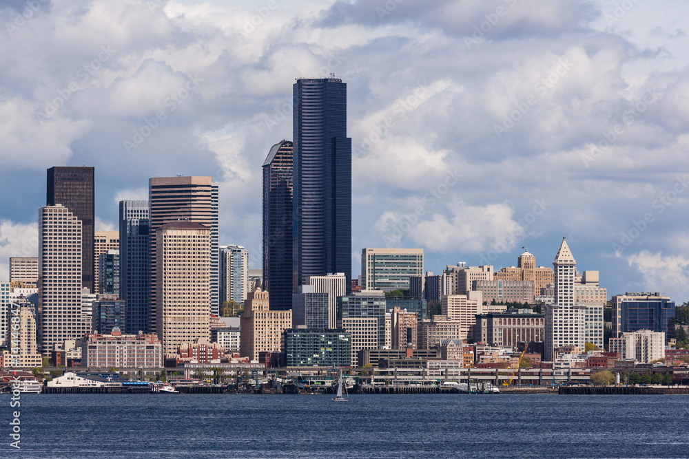 Fototapeta premium Seattle Waterfront Skyline