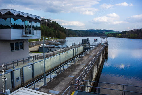 Dam on the Vltava river photo