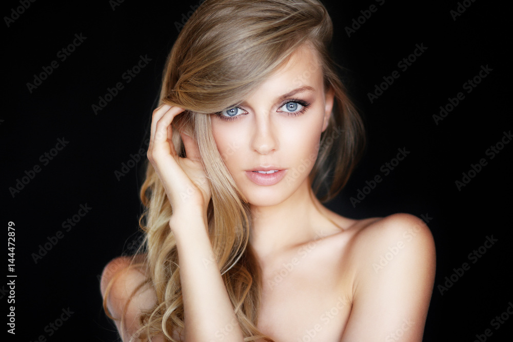 Portrait of beautiful woman