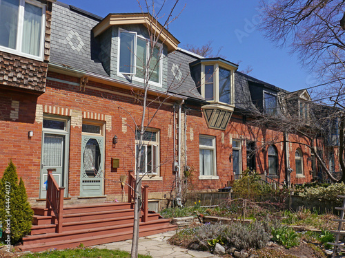 Photography Restored Victorian houses
