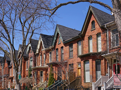 Photography Restored Victorian houses