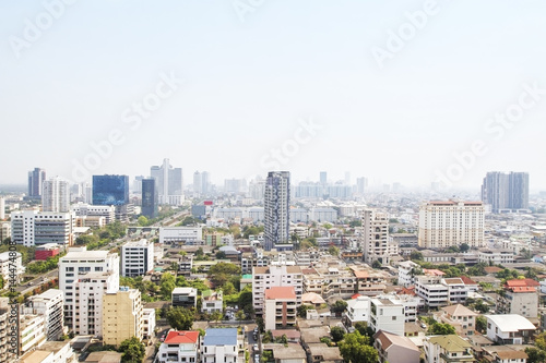 Bangkok cityscape in daylight