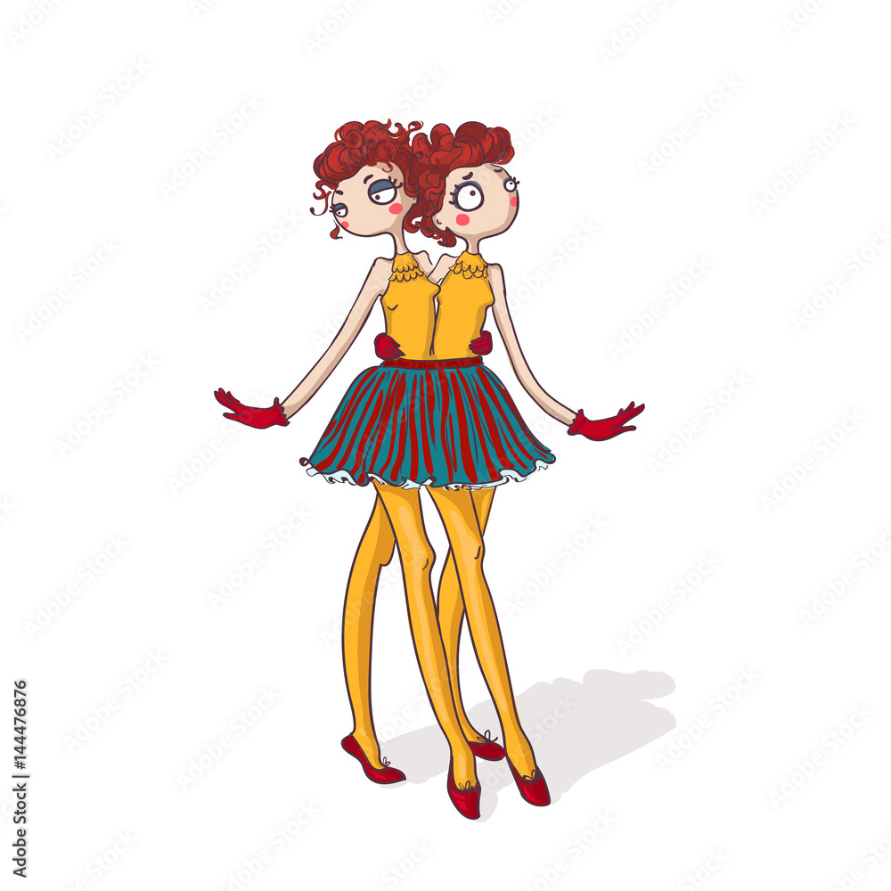 Two-headed dancer Two-headed dancer