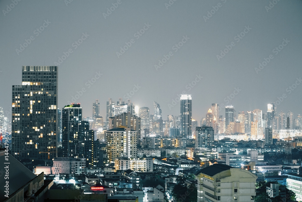 Night Bangkok backdrop