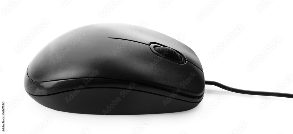 Modern computer mouse on white background Modern computer mouse on white background