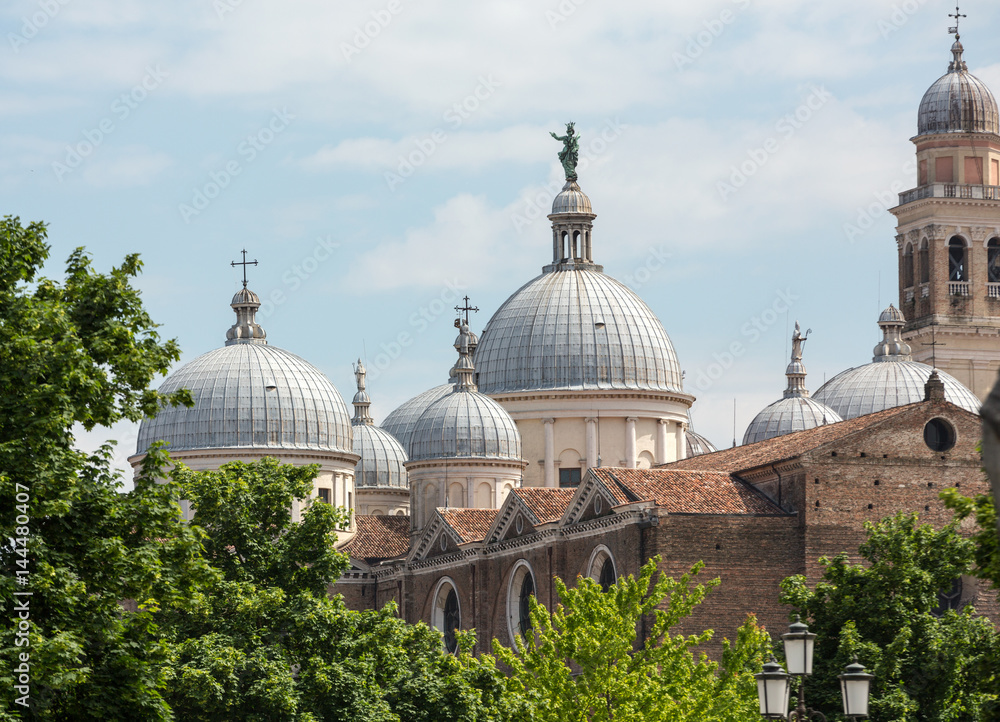 Obraz premium view of the Basilica of Santa Giustina of Padua, Italy