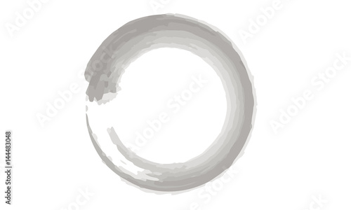 Warm gray circle