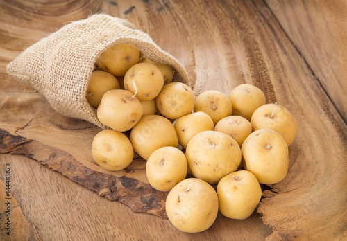 Yellow potato  Solanum phureja 