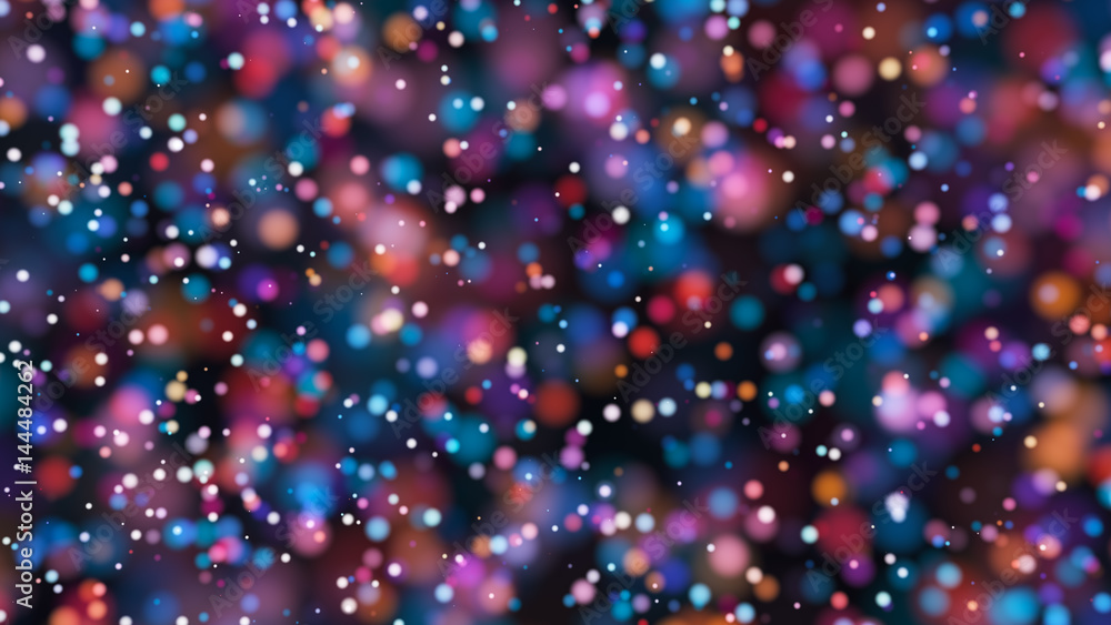 Beautiful colorful bokeh blurred background defocused lights Beautiful colorful bokeh blurred background defocused lights