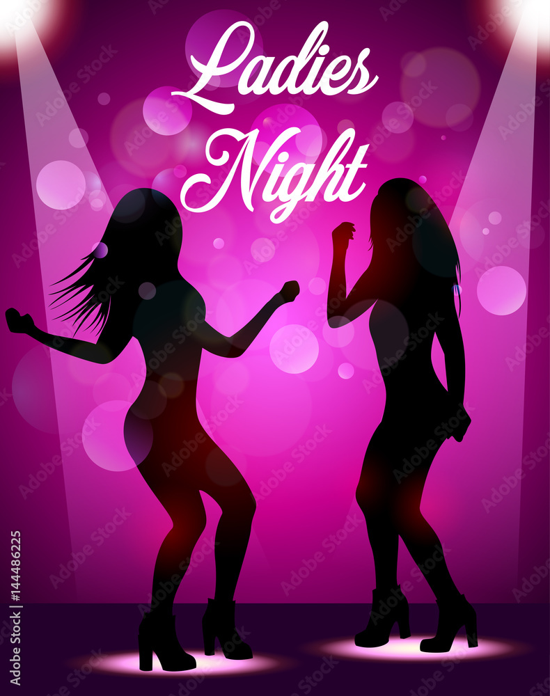 Ladies night flyer