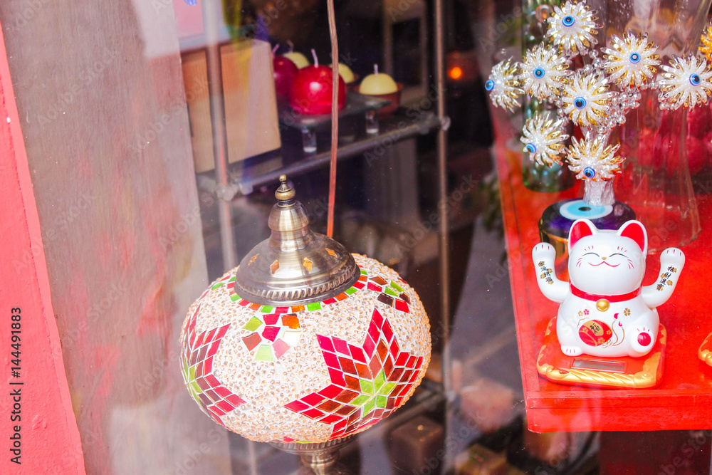 Naklejka premium Lucky Chinese Cats