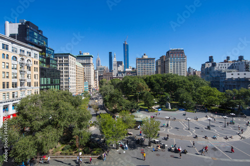 Obraz na płótnie Union Square in New York w salonie