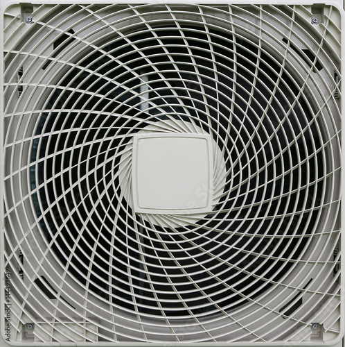 close up cover of air condenser