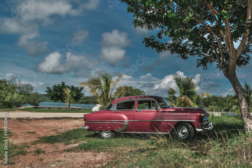 Photography classic car cuba