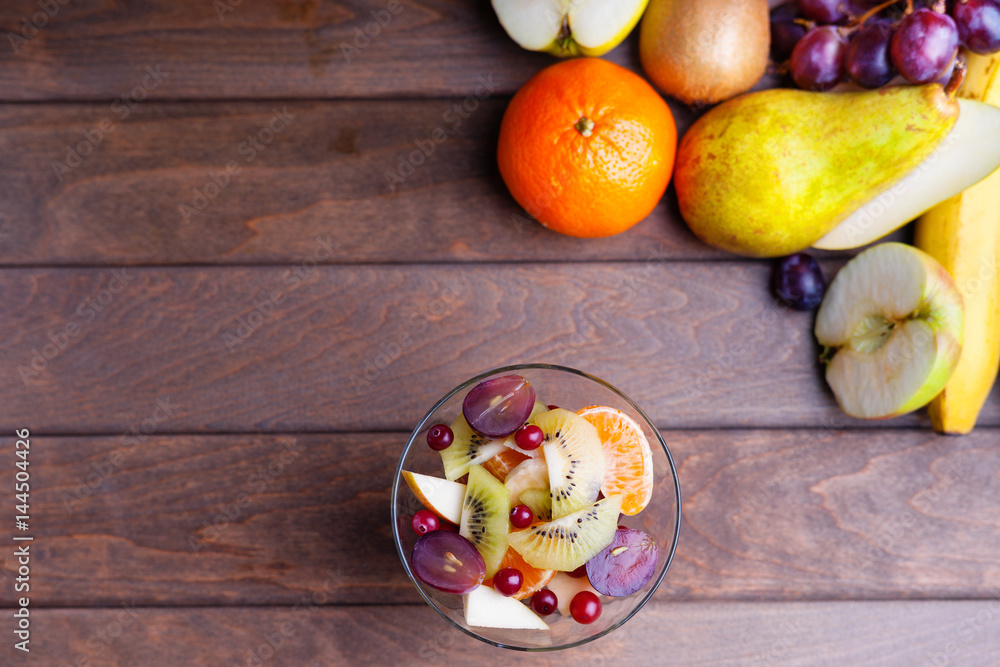 Fruit salad and fruits Fruit salad and fruits
