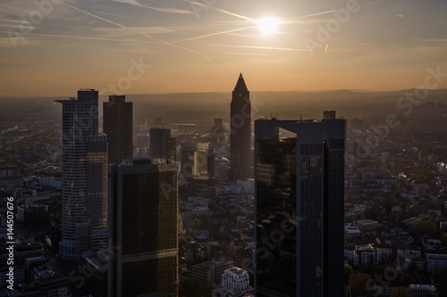 Frankfurt Am Main City Skyline © simonwhitehurst