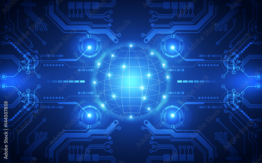 Abstract digital technology concept. vector background Abstract digital technology concept. vector background