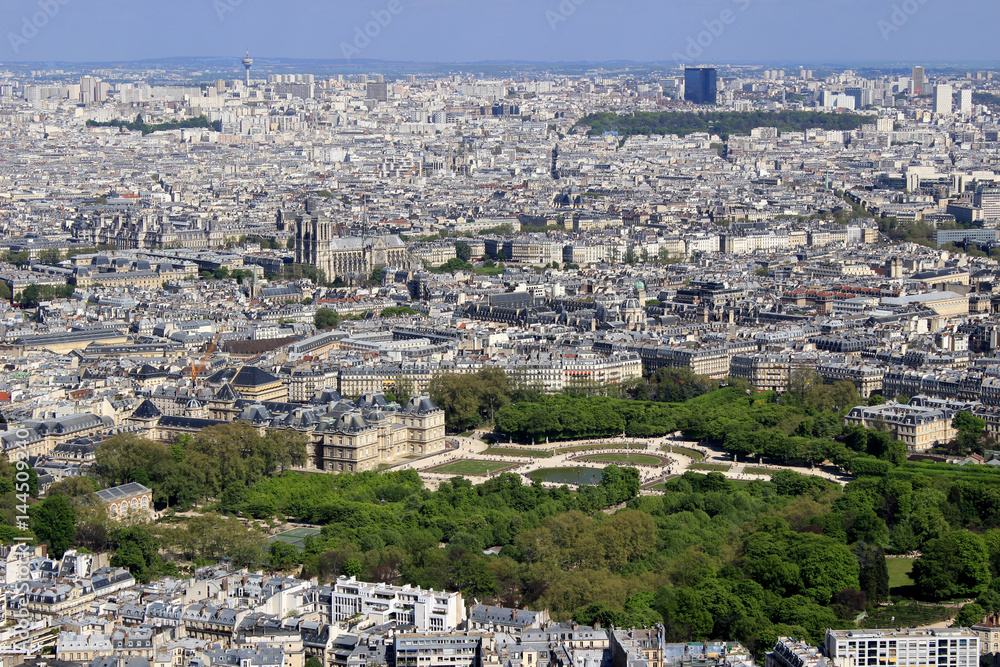 Paris, vu du ciel - Palais du Luxembourg