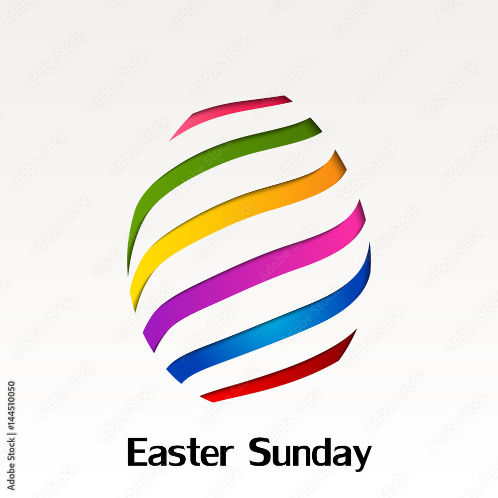 Obraz premium Happy Easter.