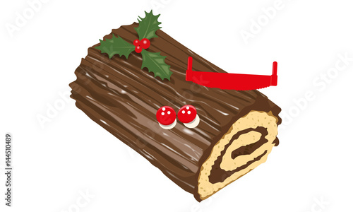 Bûche de Noël photo