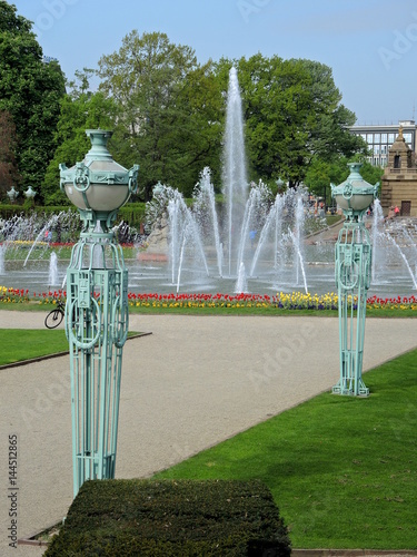 Fontänen am Friedrichsplatz photo