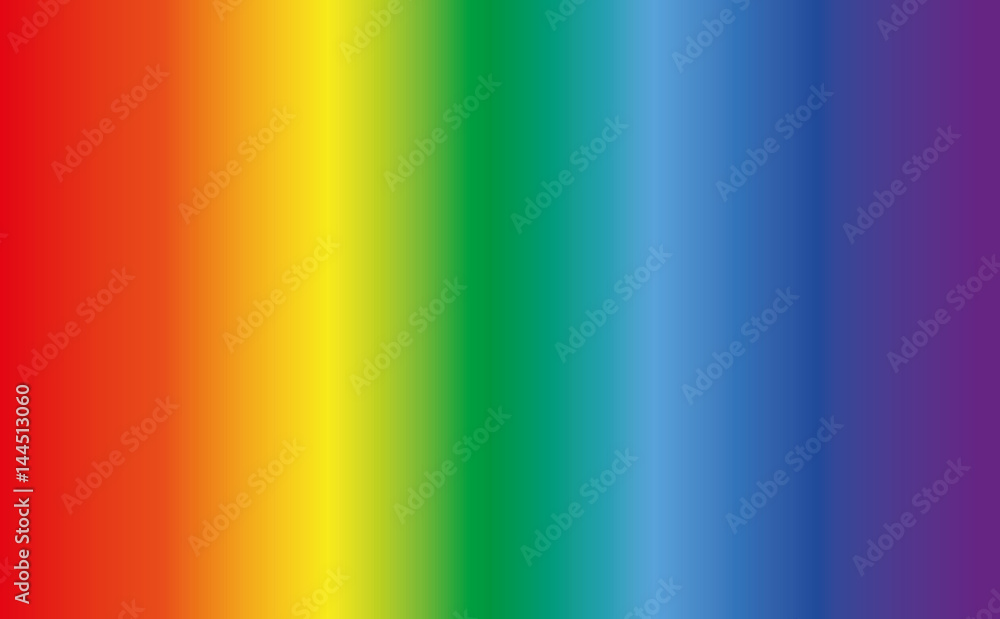 Фоновый рисунок в виде радуги с плавным переходом цветов. Векторная иллюстрация.