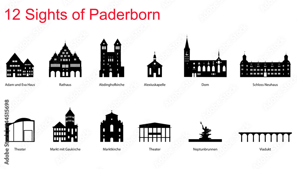 12 Sights of Paderborn