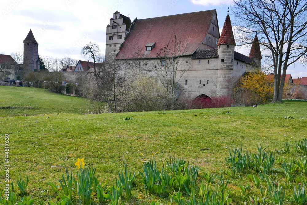 Dinkelsbühl im Frühling Dinkelsbühl im Frühling