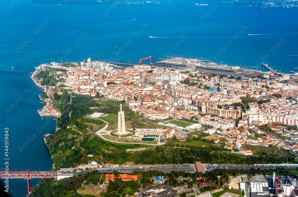 Lisbonne vue du ciel