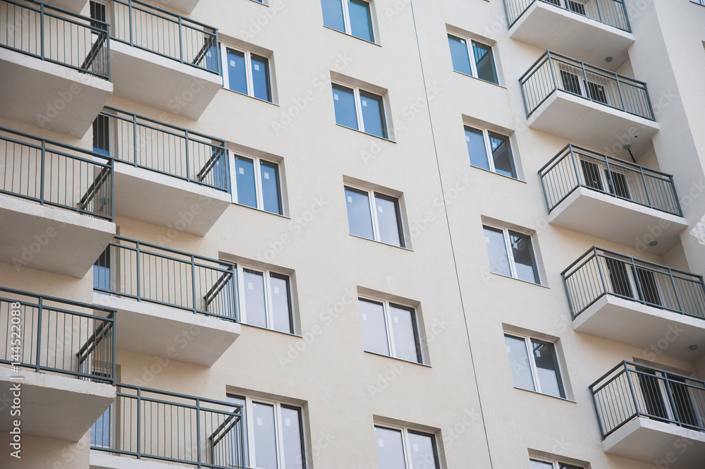 Brand new apartment building