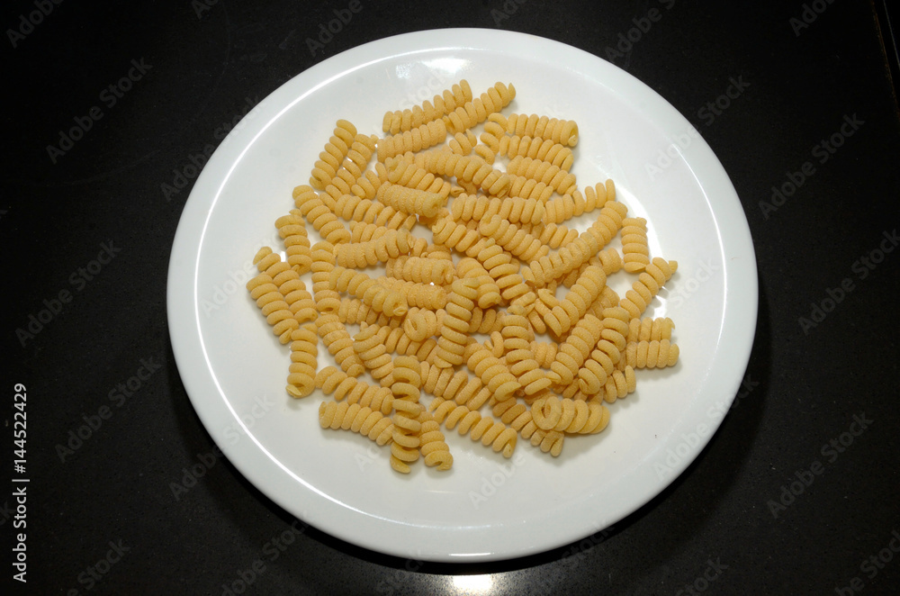 Fusilli italian pasta Fusilli italian pasta