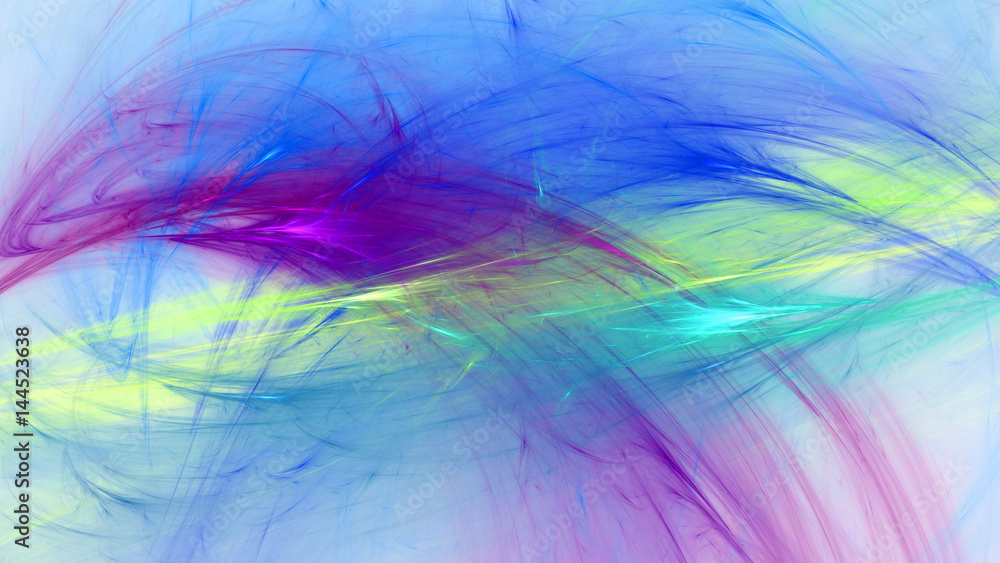 Colorful abstract fractal illustration Colorful abstract fractal illustration