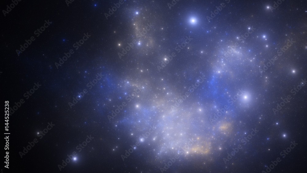 Abstract fractal illustration looks like galaxies Abstract fractal illustration looks like galaxies